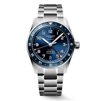 Orologio Longines Uomo Spirit Zulu Time in Acciaio L38024936 - L38024936